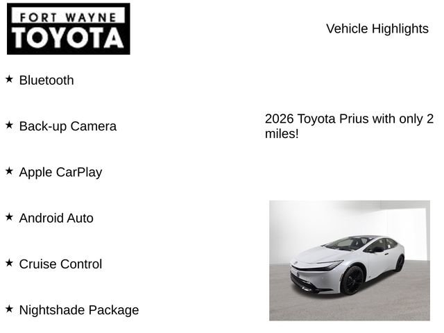 New 2026 Toyota Prius AWD image 7