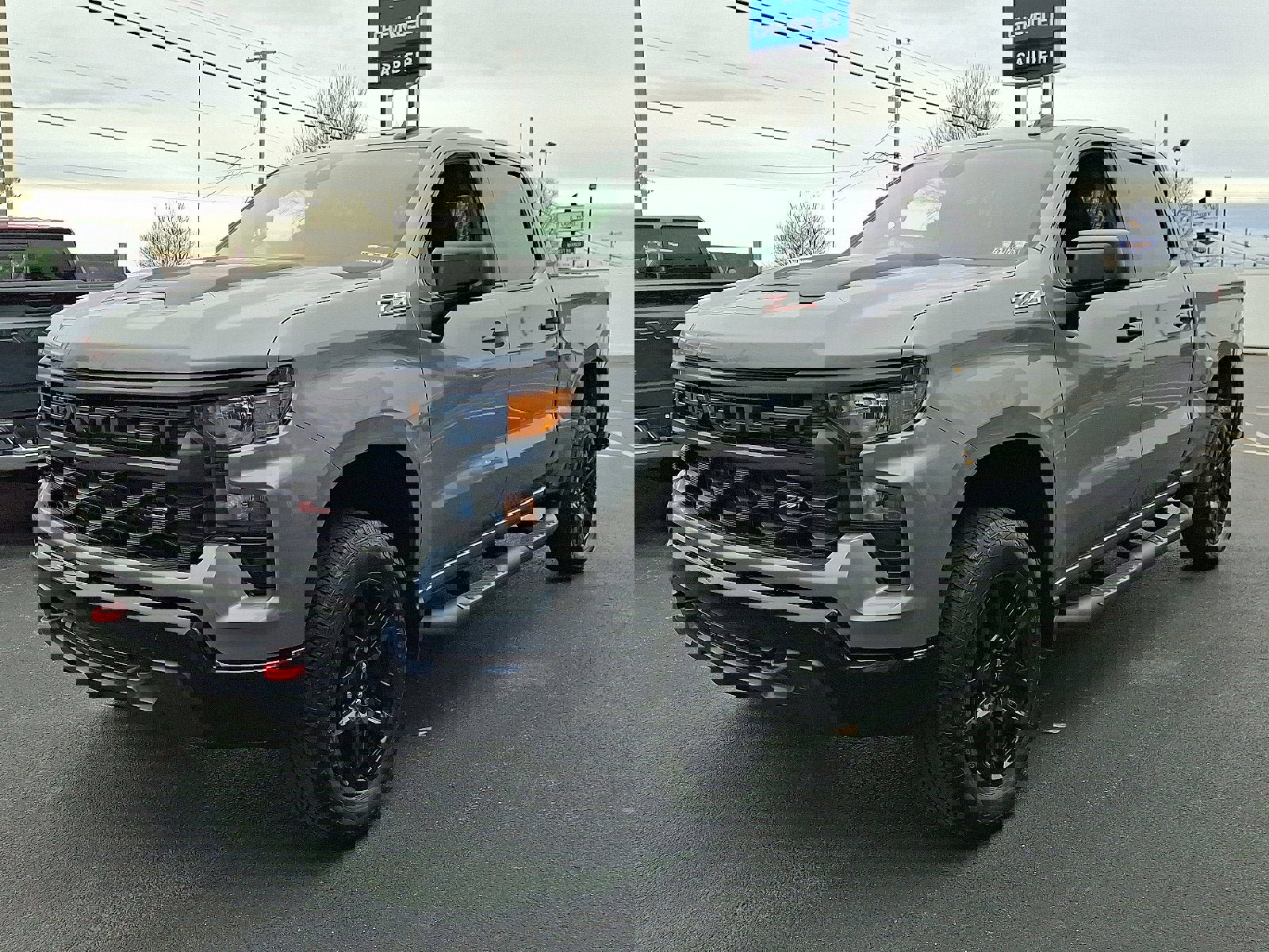 Used 2023 Chevrolet Silverado 1500 Custom Trail Boss w/ 2.7L Blackout Package image 3