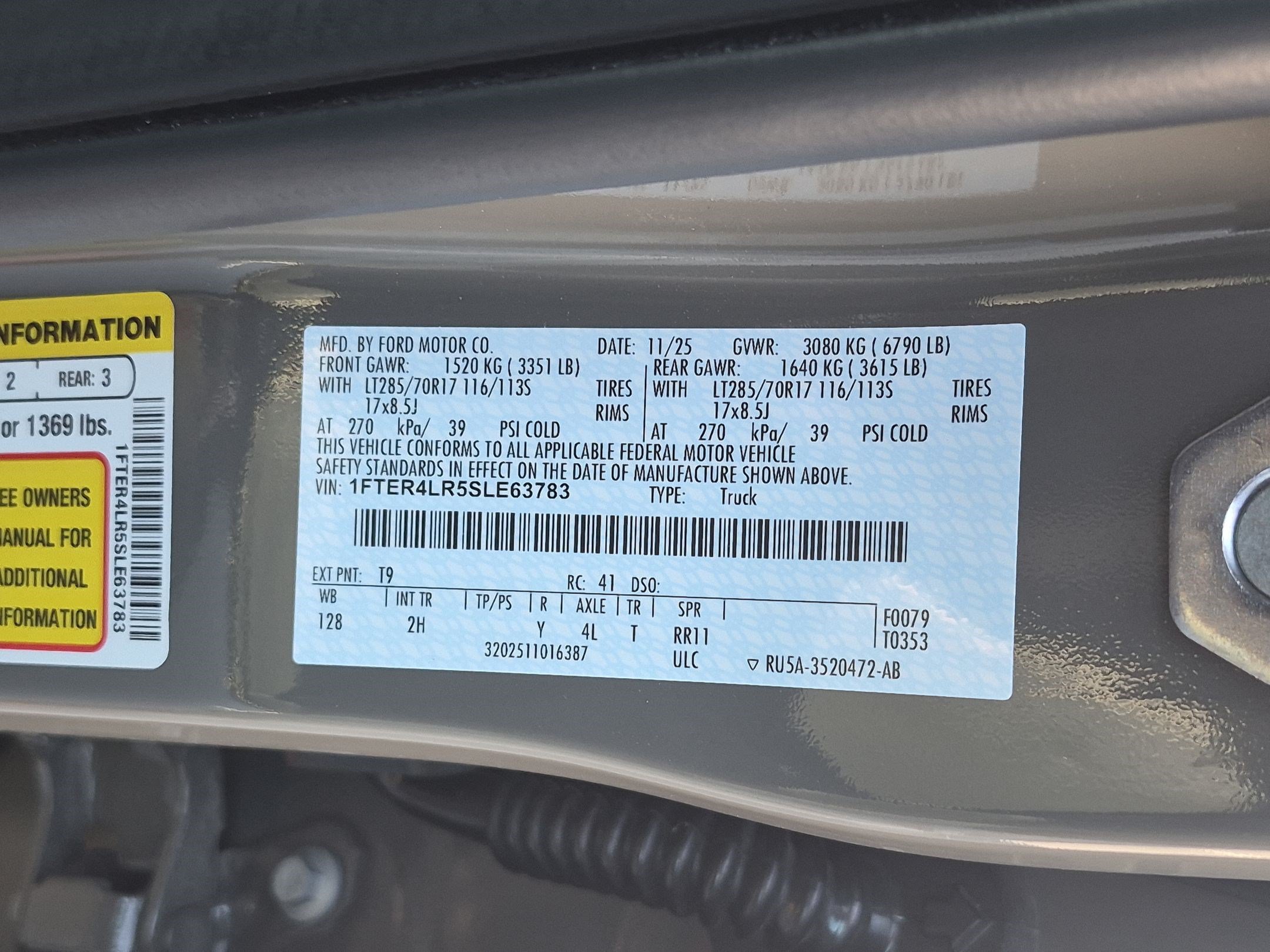 Used 2025 Ford Ranger Raptor AWD/4WD image 35