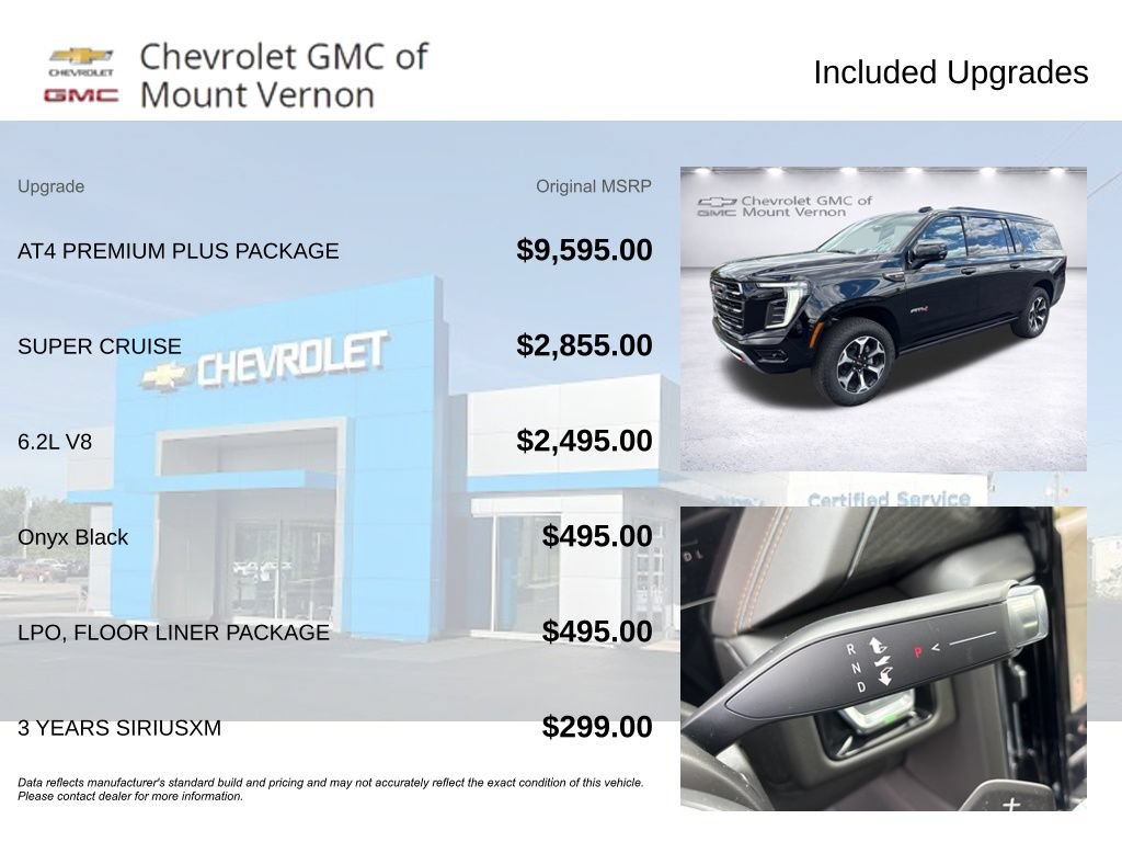 New 2026 GMC Yukon XL AT4 w/ AT4 Premium Plus Package AWD/4WD image 6