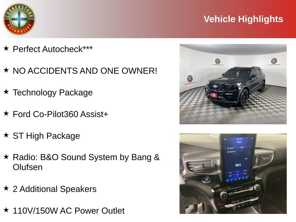 Certified 2023 Ford Explorer ST w/ Technology Package AWD/4WD image 2