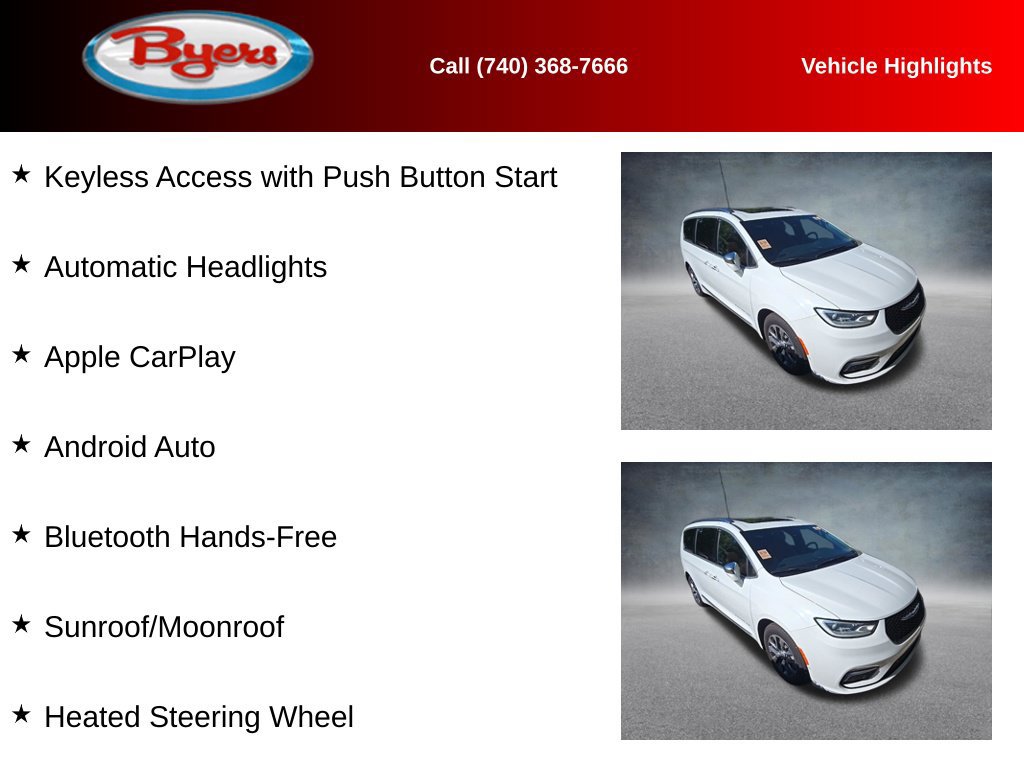 Used 2024 Chrysler Pacifica Pinnacle FWD image 11