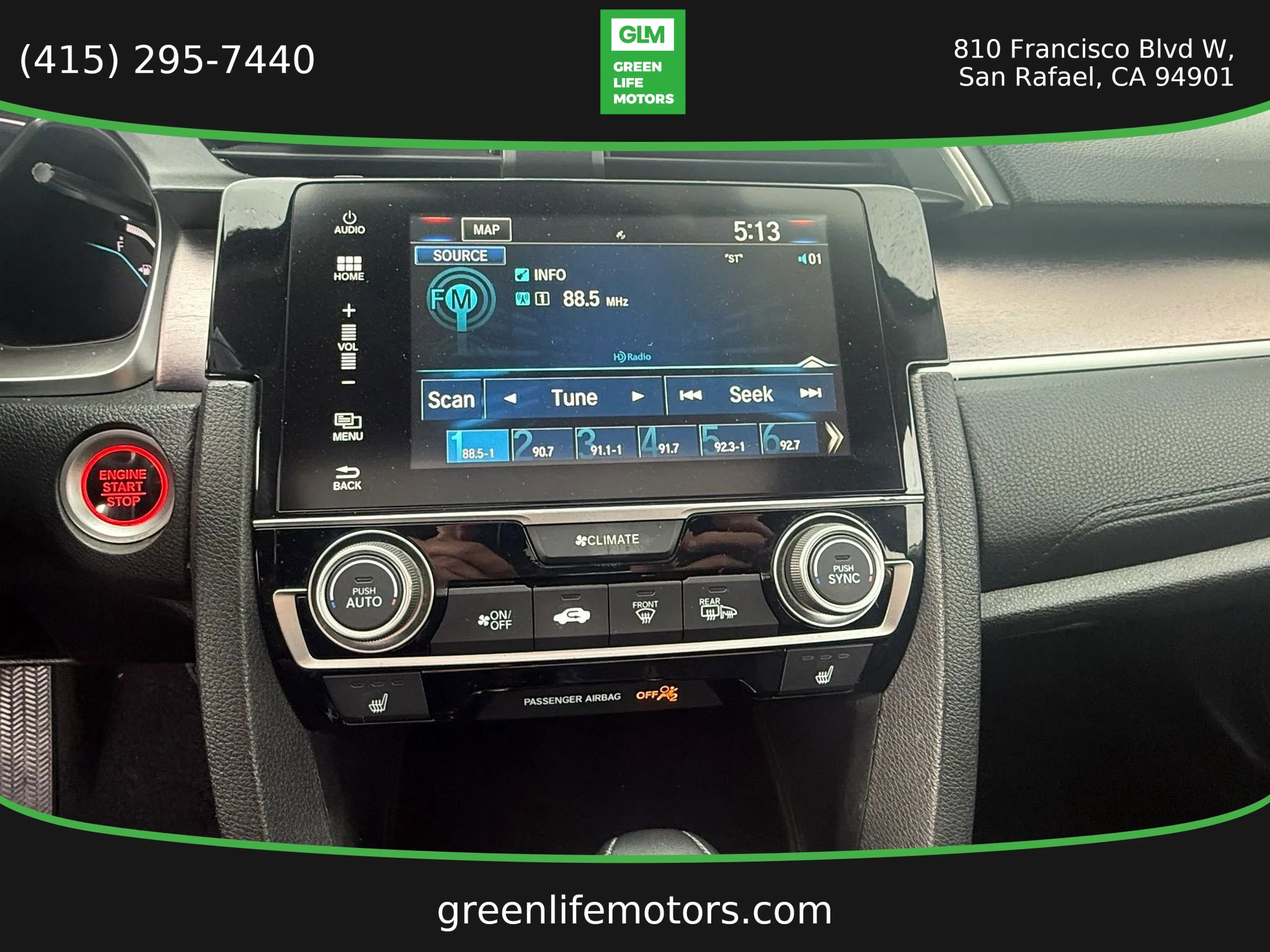 Used 2016 Honda Civic EX-L image 11