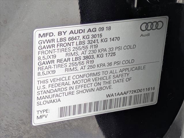 Used 2019 Audi Q7 3.0T Premium w/ Convenience Package image 27