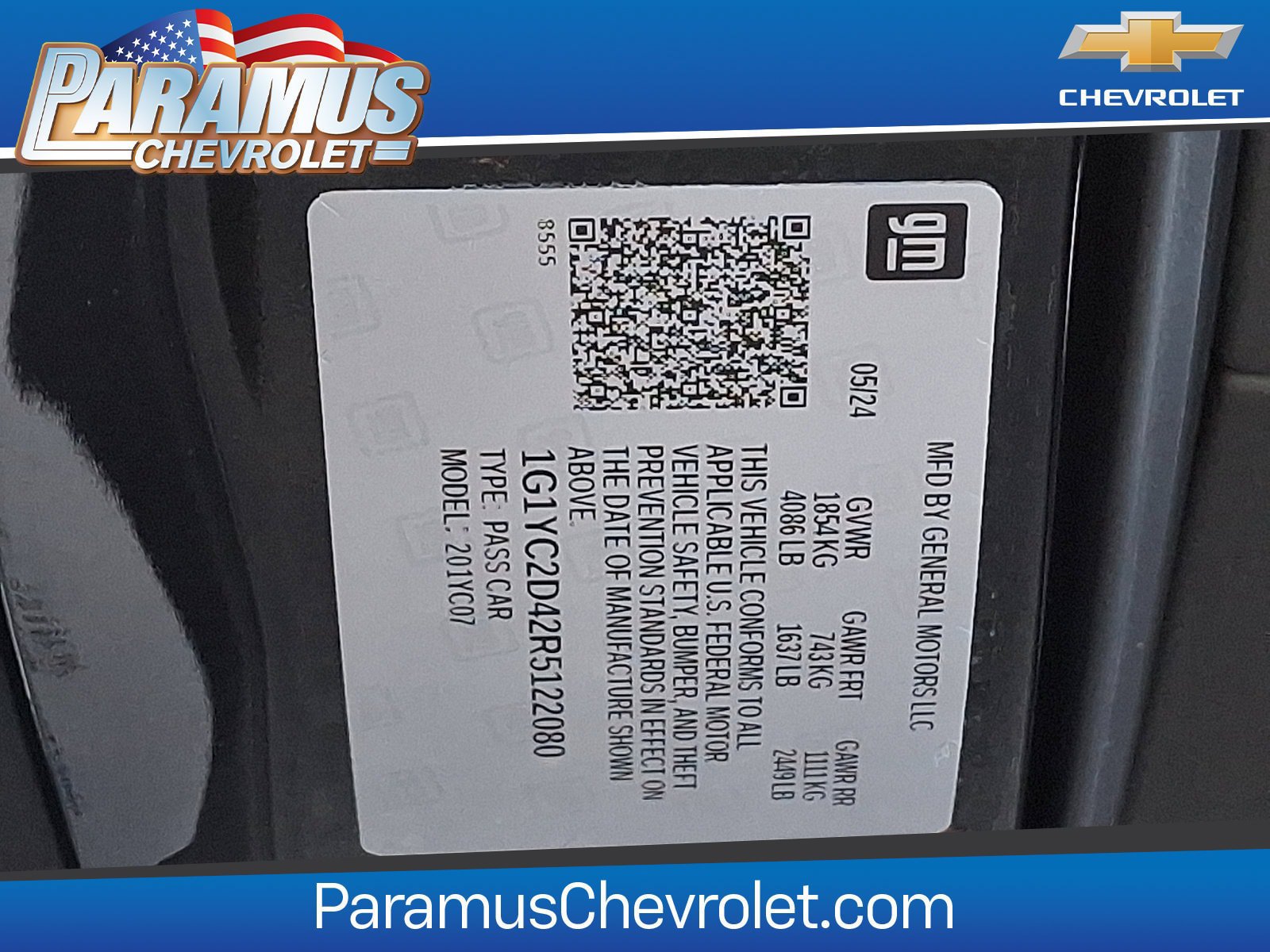 Used 2024 Chevrolet Corvette Stingray Premium Cpe w/ Z51 Performance Package RWD image 25