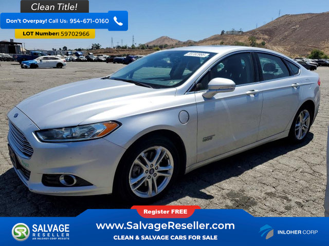 Used 2015 Ford Fusion Energi Titanium FWD image 1