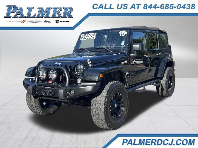 Used 2015 Jeep Wrangler Unlimited Sahara w/ Connectivity Group