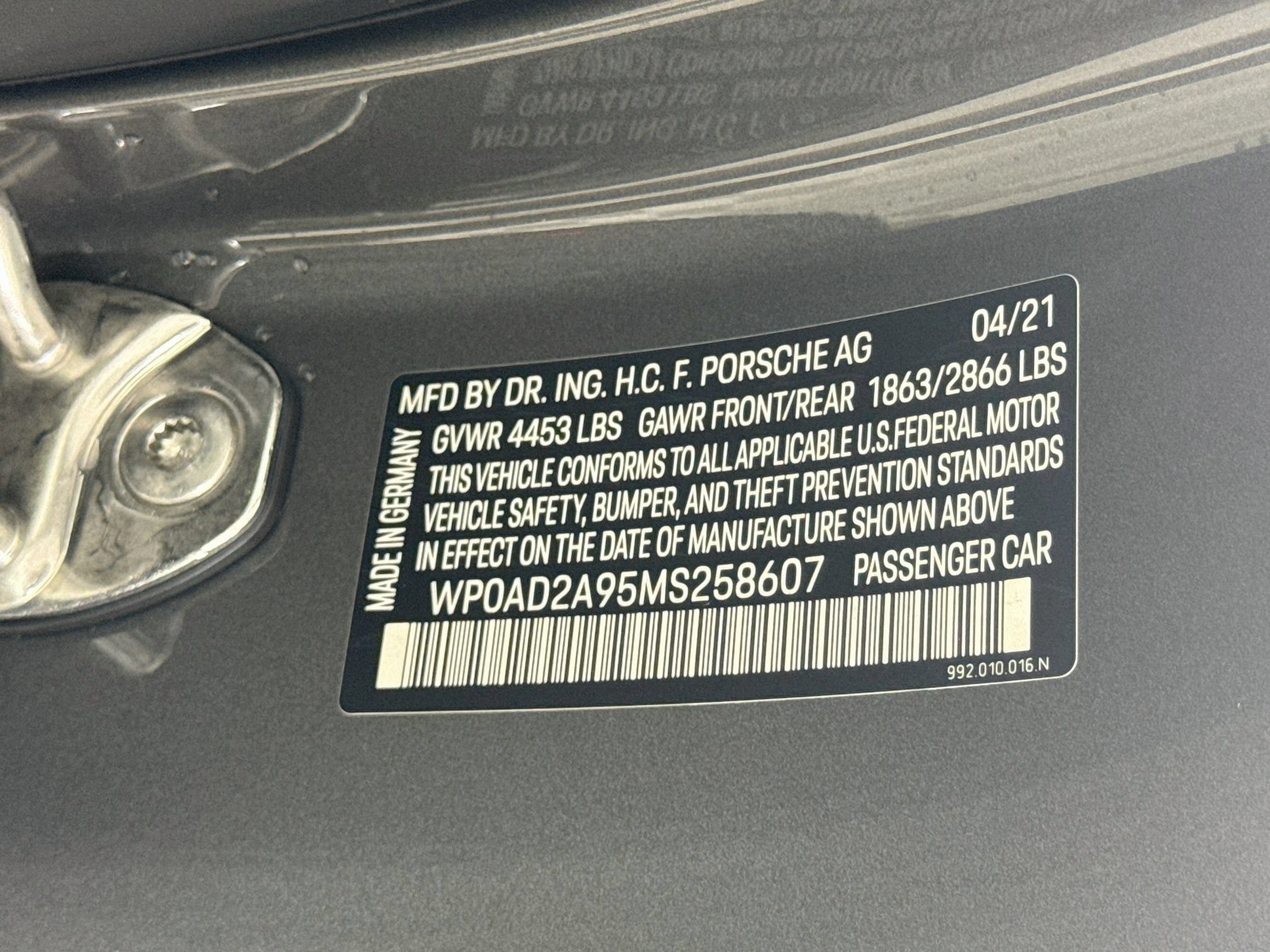 Certified 2021 Porsche 911 Turbo S AWD/4WD image 31