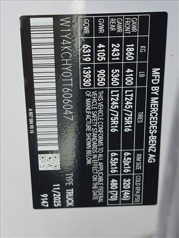 Used 2026 Mercedes-Benz Sprinter 2500 image 24