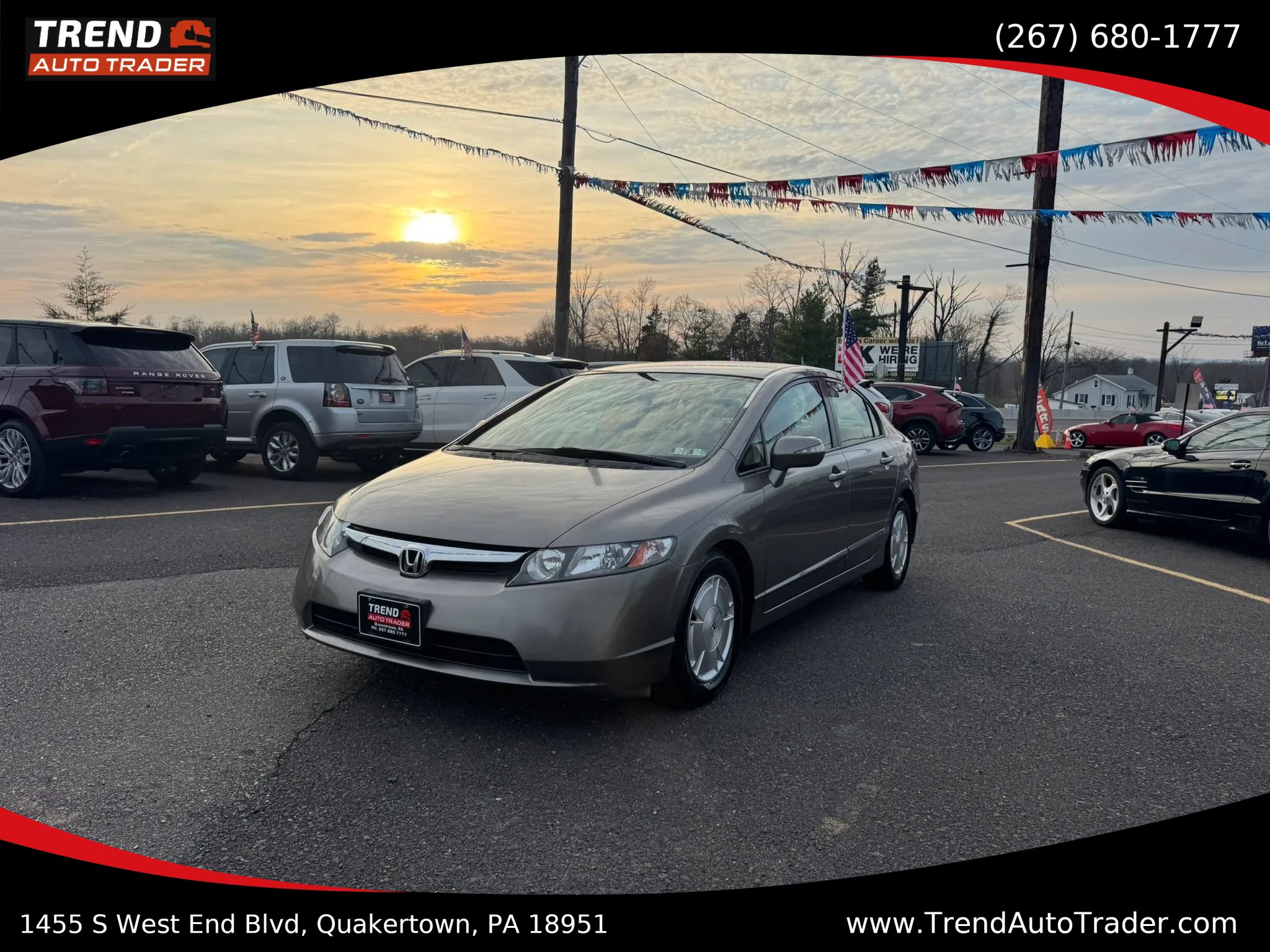 Used 2008 Honda Civic Hybrid Sedan image 1