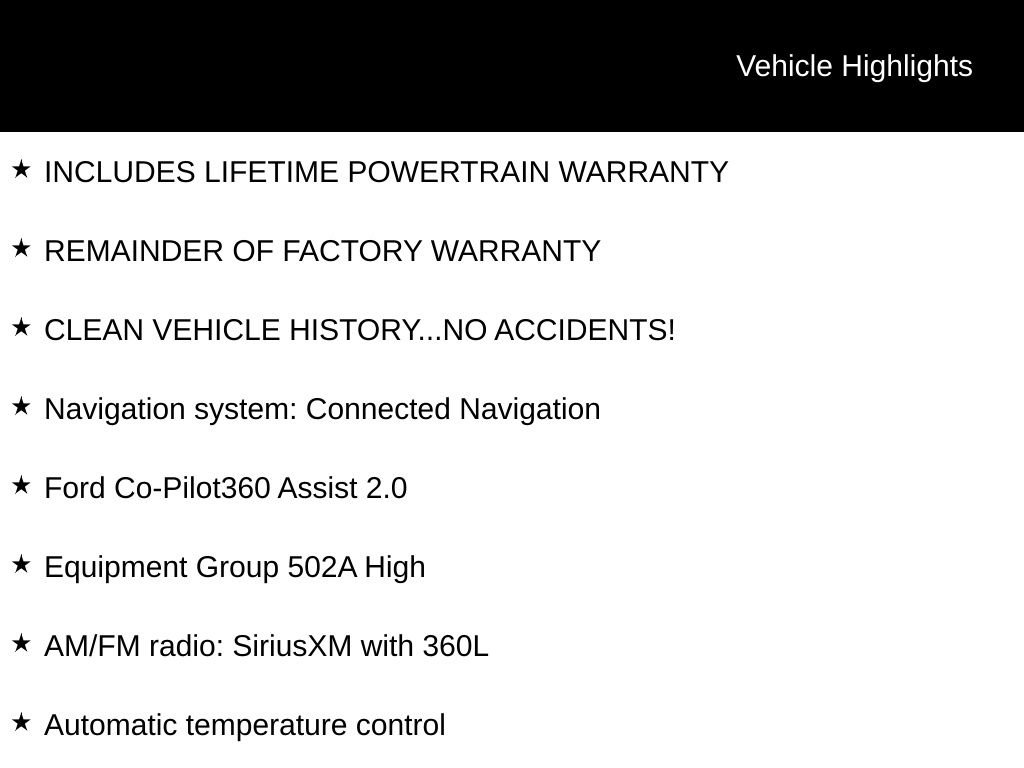 Used 2023 Ford F150 Lariat w/ Equipment Group 502A High image 10