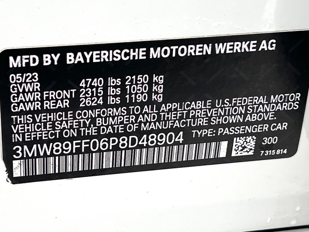 Certified 2023 BMW 330i xDrive Sedan w/ Convenience Package AWD/4WD image 24