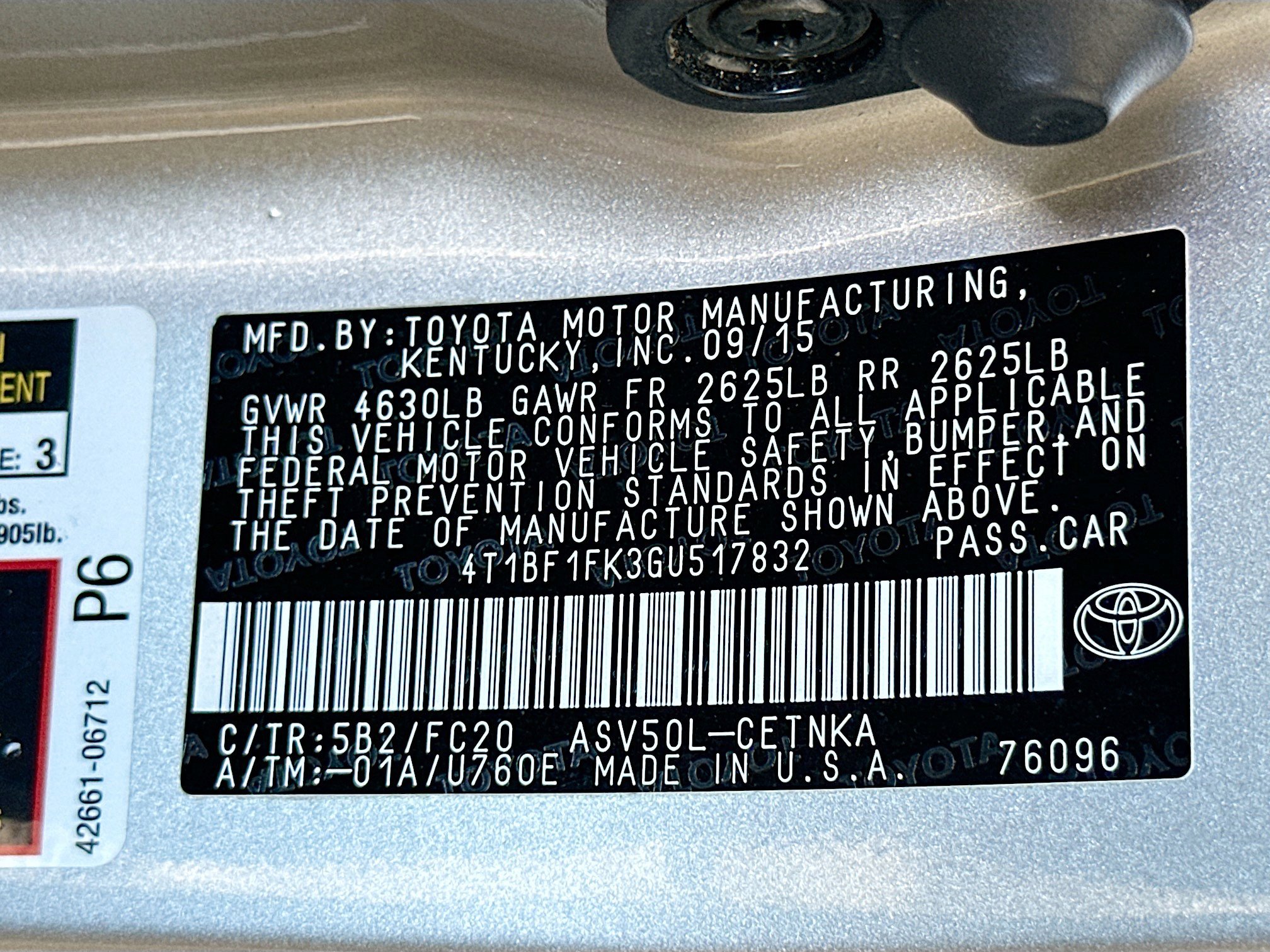 Used 2016 Toyota Camry LE image 31