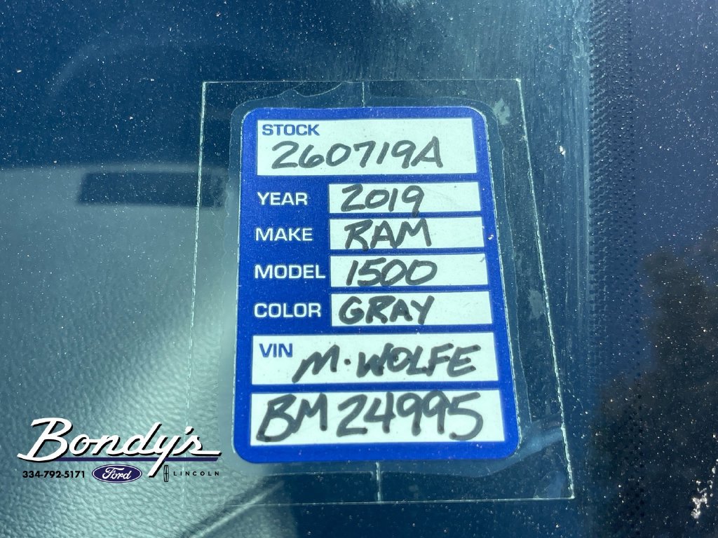 Used 2019 RAM 1500 Big Horn AWD/4WD image 21