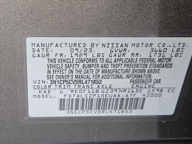 Used 2024 Nissan Kicks SV w/ Interior Electronics Package FWD image 28