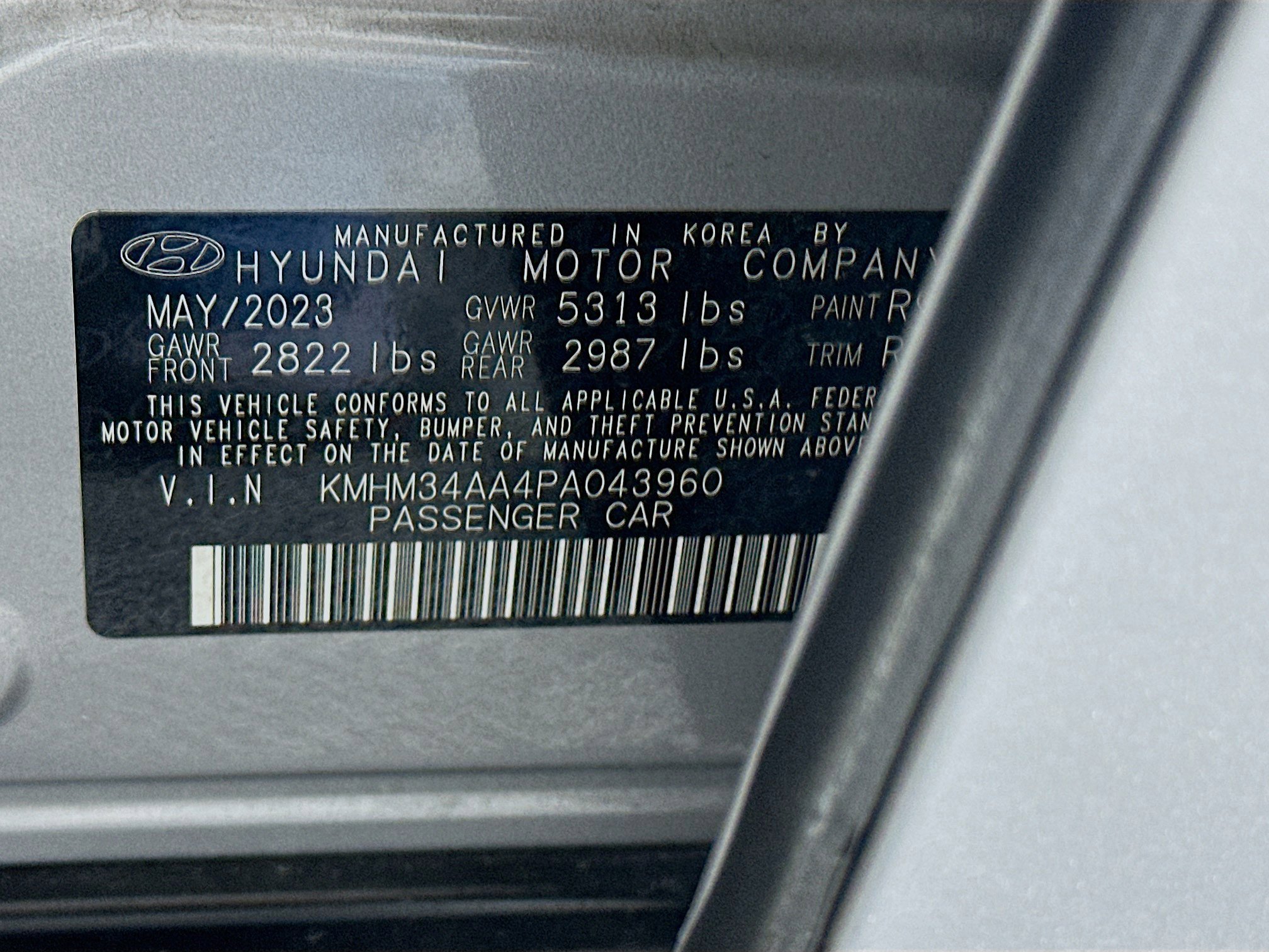 Used 2023 Hyundai Ioniq 6 SEL w/ Cargo Package image 12