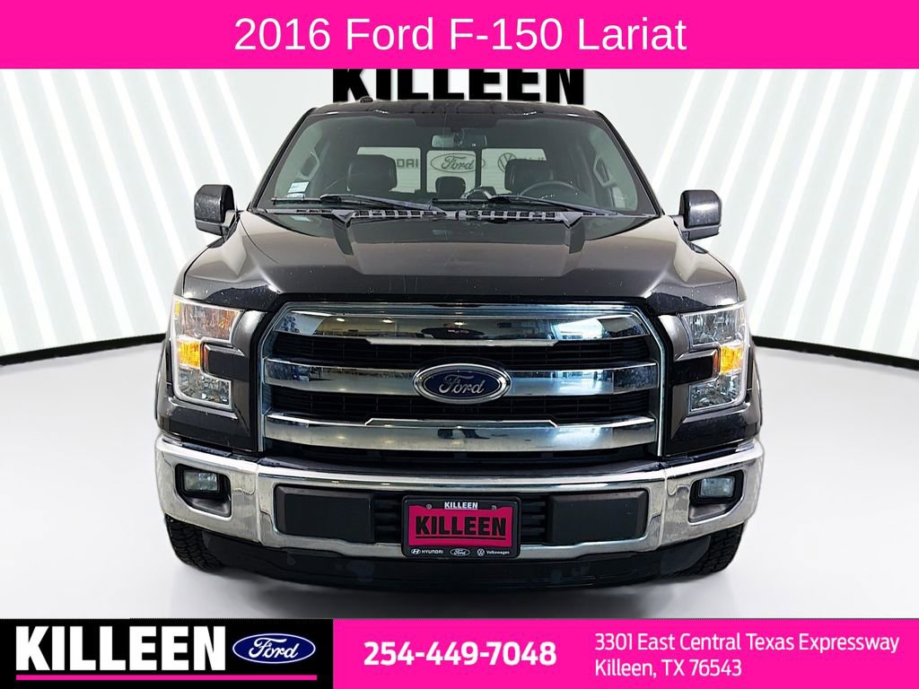 Used 2016 Ford F150 Lariat w/ Equipment Group 501A Mid image 2