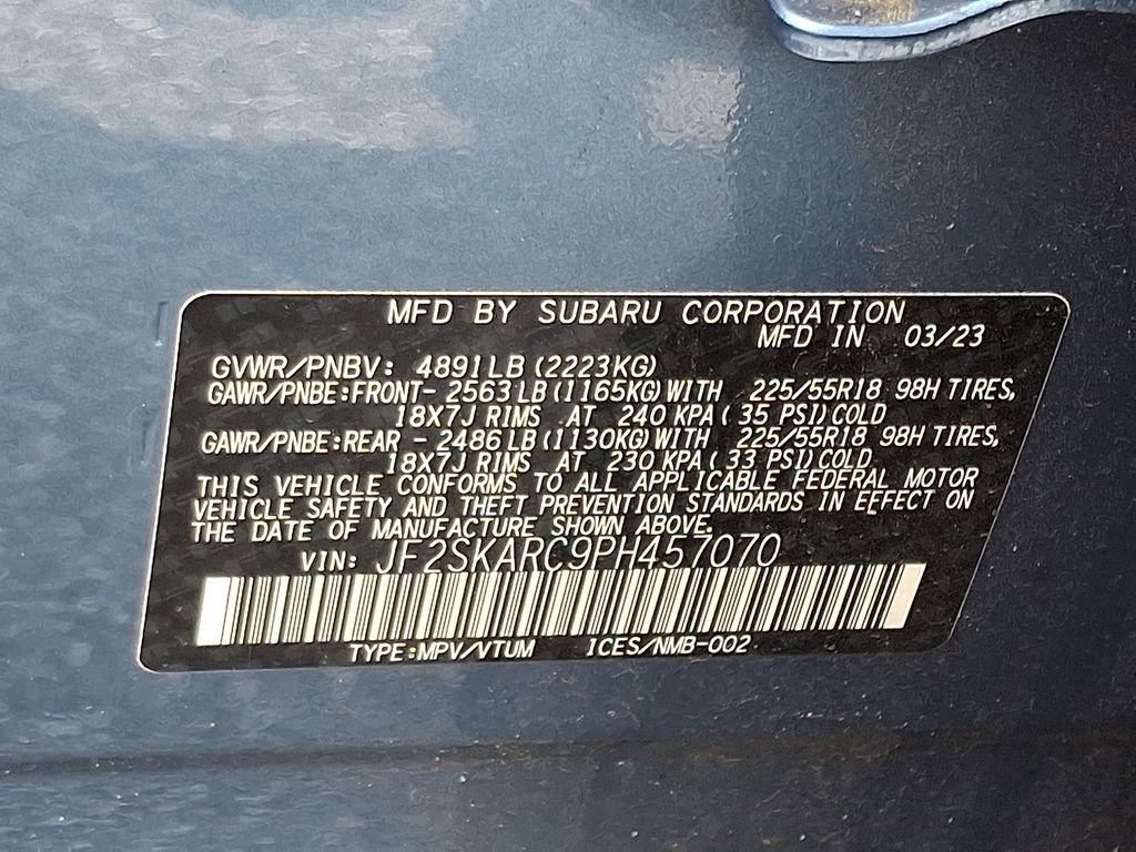 Certified 2023 Subaru Forester Touring AWD/4WD image 29