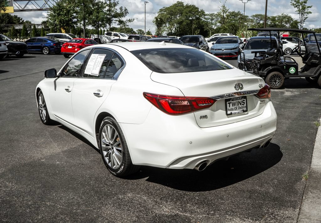 Used 2022 INFINITI Q50 Luxe AWD/4WD image 36