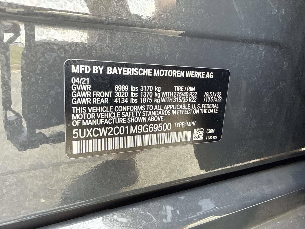 Used 2021 BMW X7 xDrive40i w/ M Sport Package AWD/4WD image 20