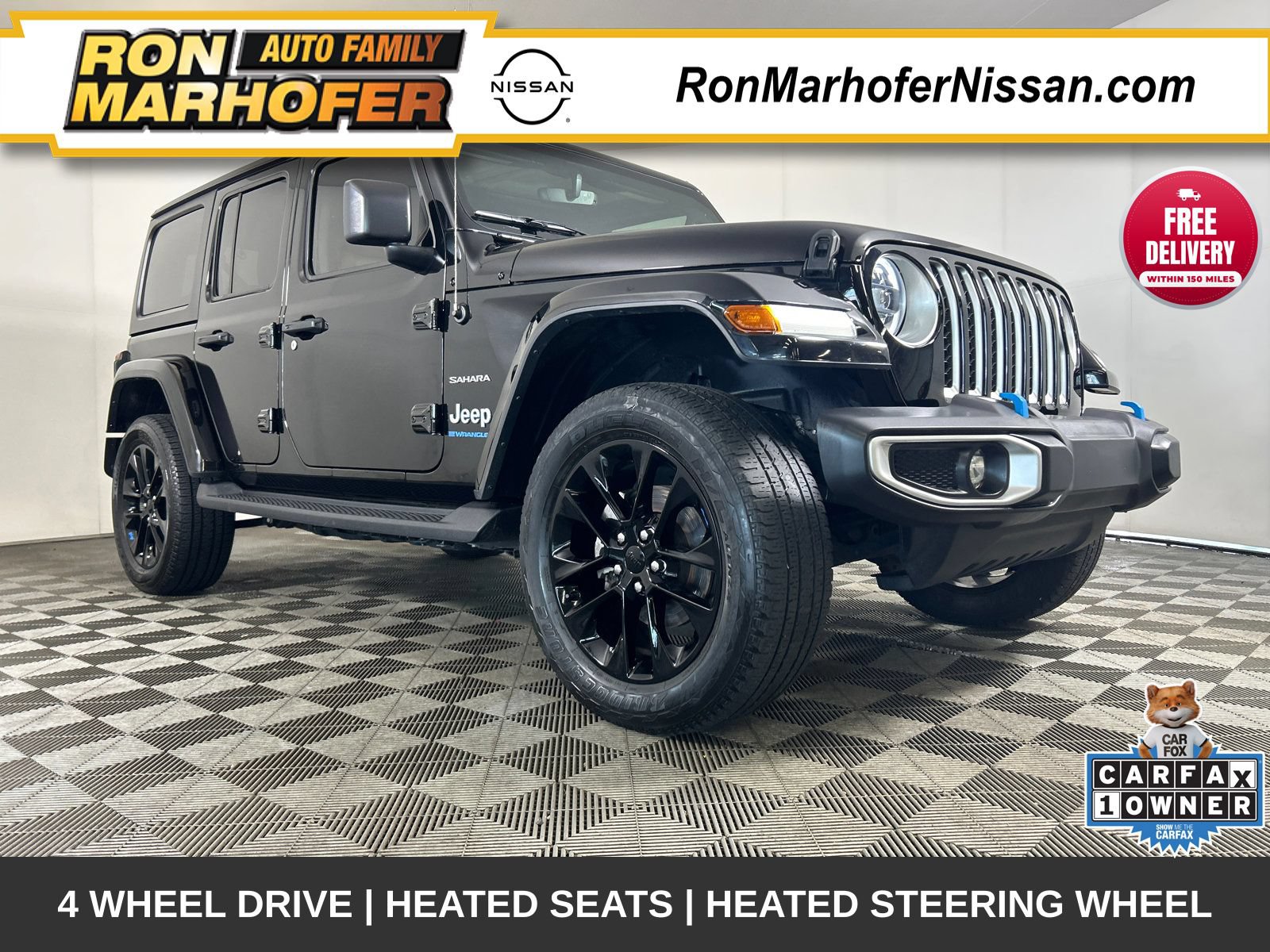 Used 2023 Jeep Wrangler Unlimited Sahara w/ Cold Weather Group AWD/4WD 360° Tour