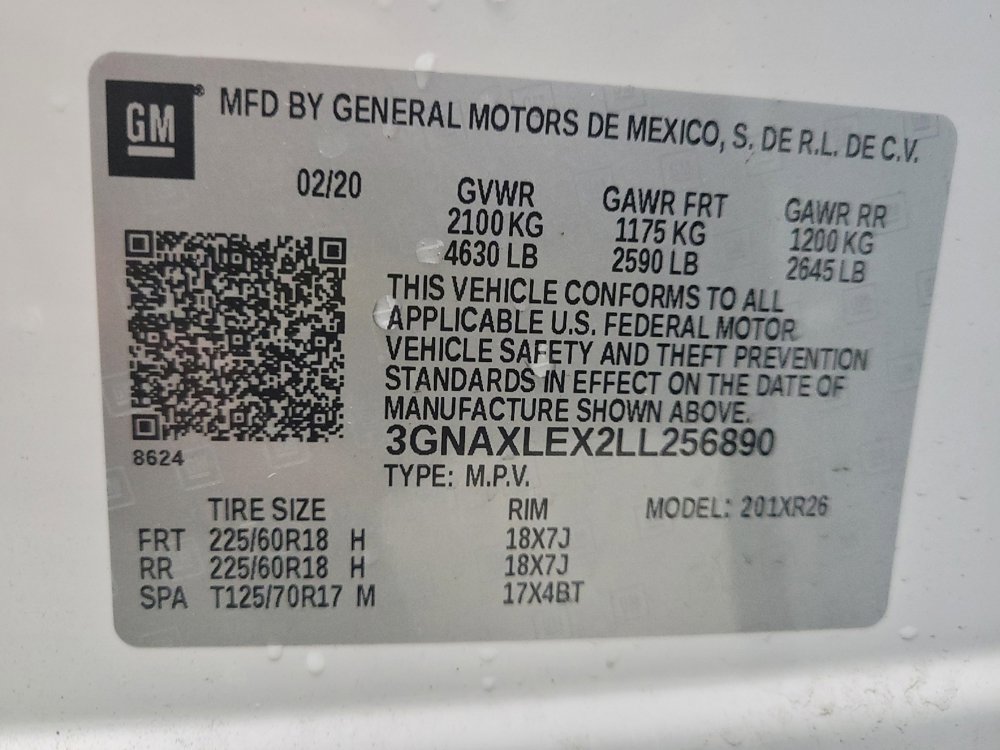 Used 2020 Chevrolet Equinox LT image 33