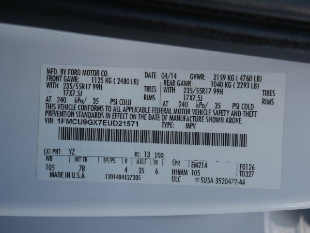 Used 2014 Ford Escape SE AWD/4WD image 21