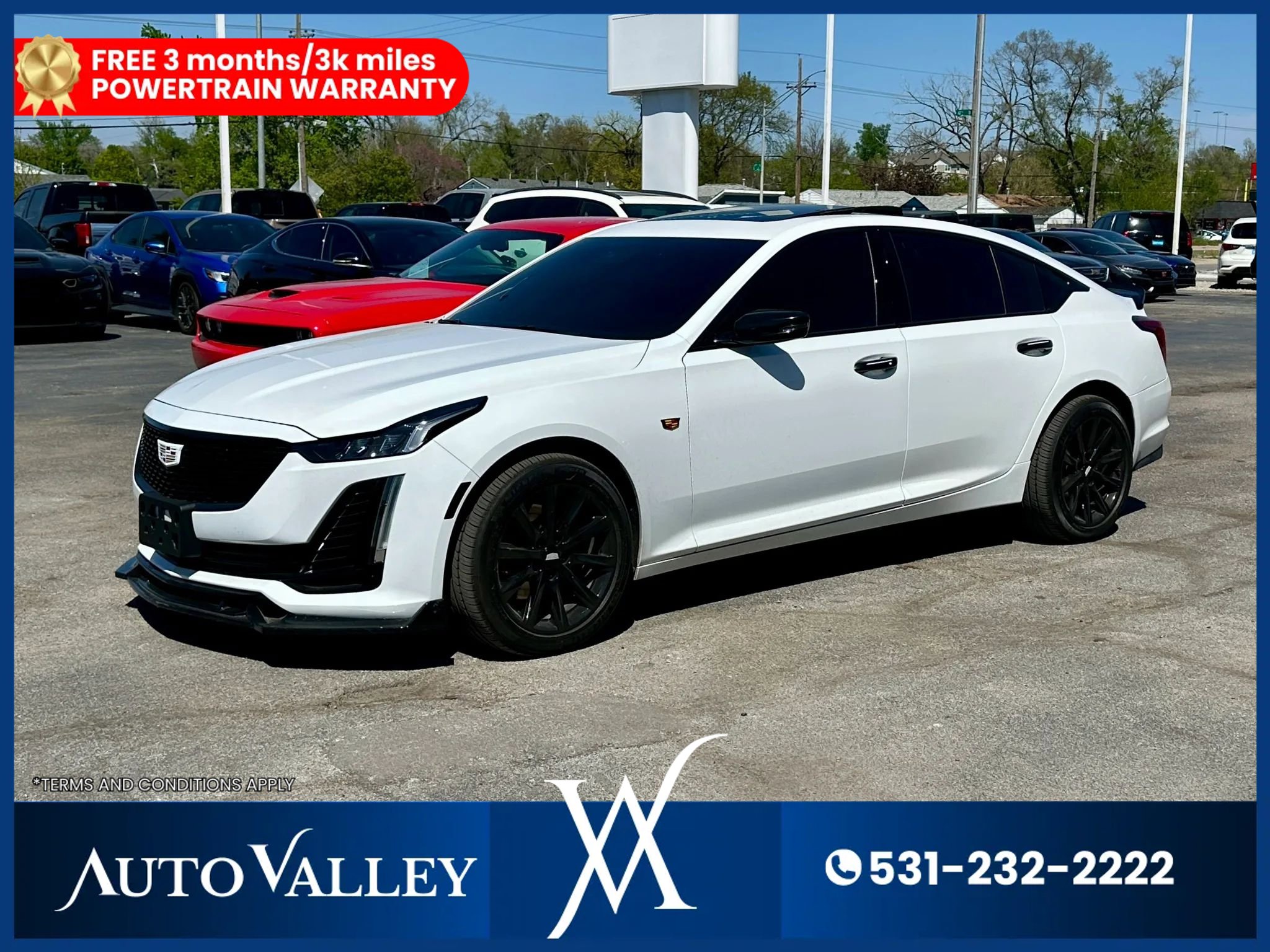 Used 2021 Cadillac CT5 Luxury w/ Sun And Sound Package AWD/4WD image 3