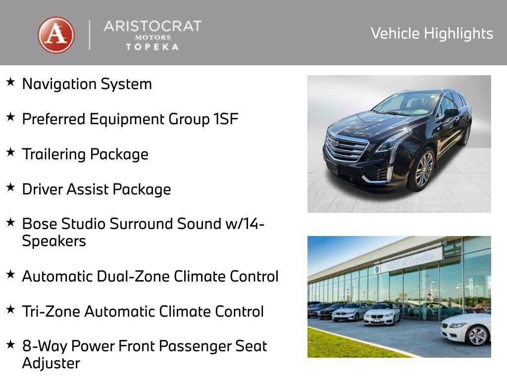 Used 2017 Cadillac XT5 Premium Luxury w/ Driver Assist Package AWD/4WD image 2