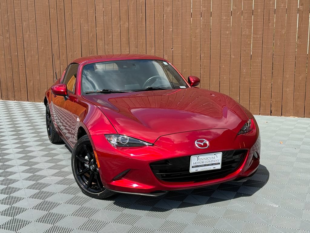 Used 2022 MAZDA MX-5 Miata RF Grand Touring w/ Weather Package RWD image 9