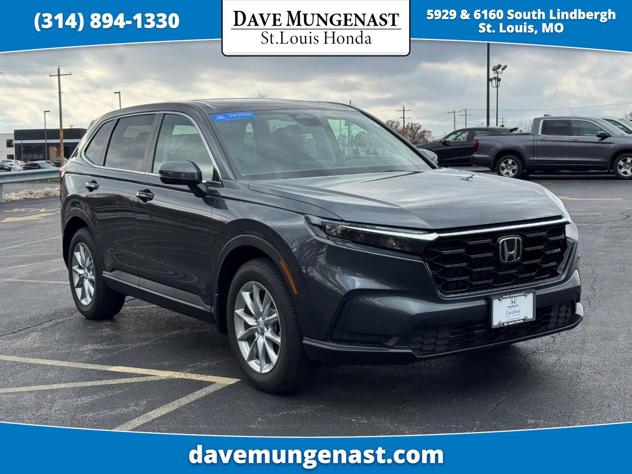 Certified 2026 Honda CR-V EX