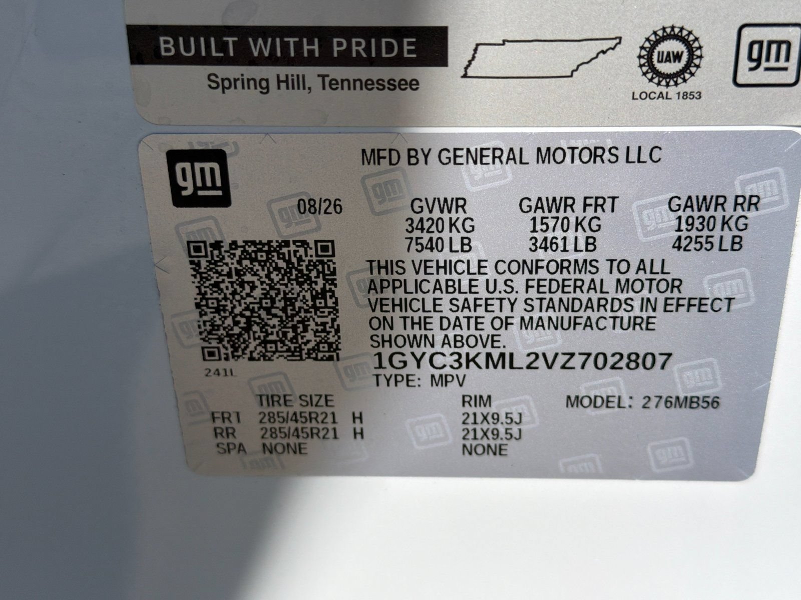 New 2027 Cadillac Vistiq Luxury AWD/4WD image 26