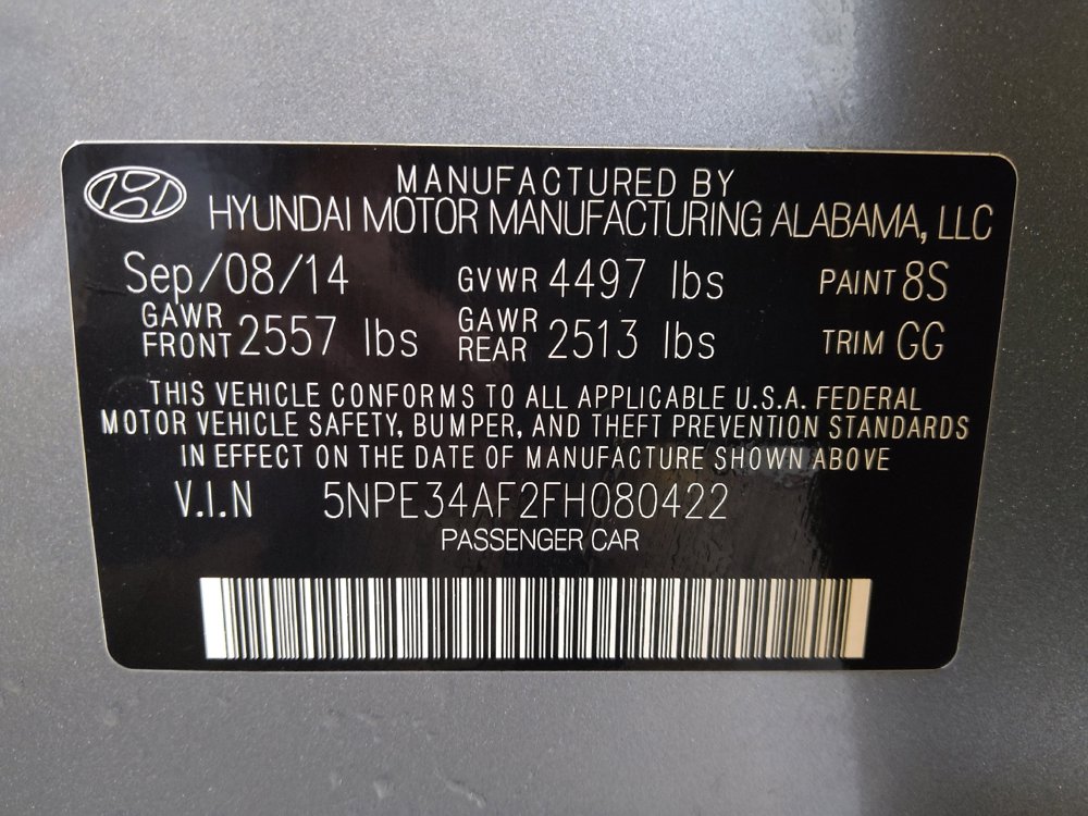 Used 2015 Hyundai Sonata Sport w/ Option Group 03 image 33