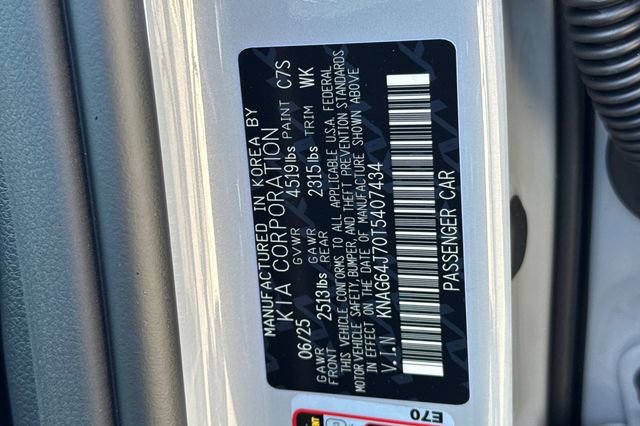 New 2026 Kia K5 GT-Line image 34