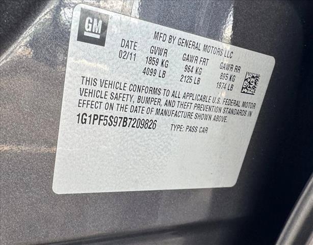 Used 2011 Chevrolet Cruze LT w/ RS Package FWD image 22