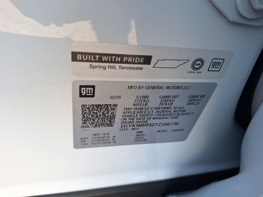 New 2026 Cadillac XT5 Luxury w/ LPO, Floor Liner Package AWD/4WD image 33