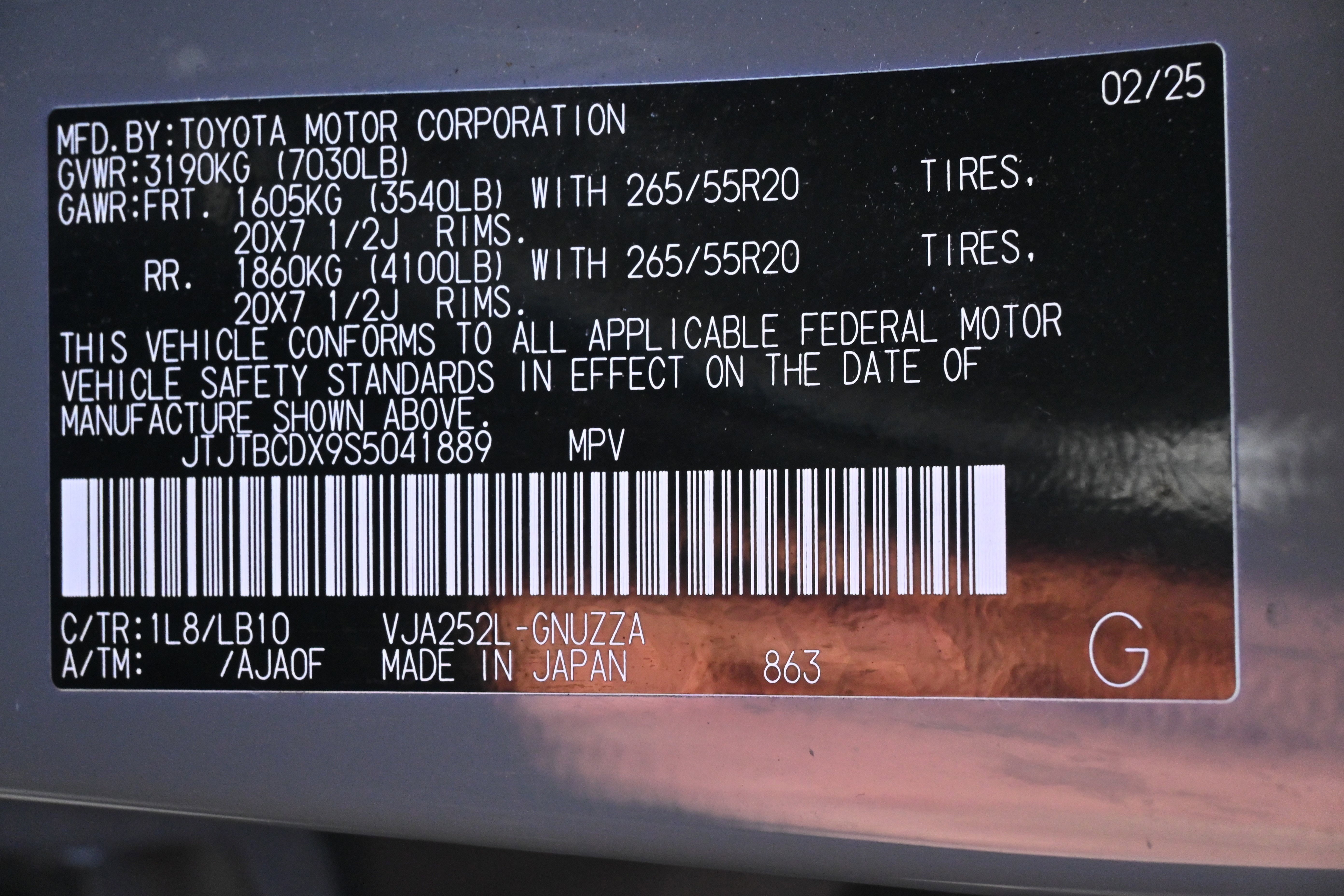 Used 2025 Lexus GX 550 image 37