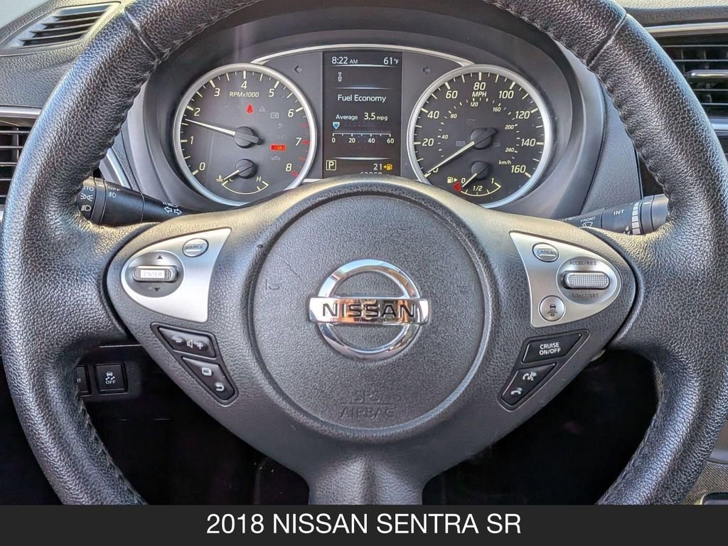 Used 2018 Nissan Sentra SR w/ SR Midnight Edition Package FWD image 12