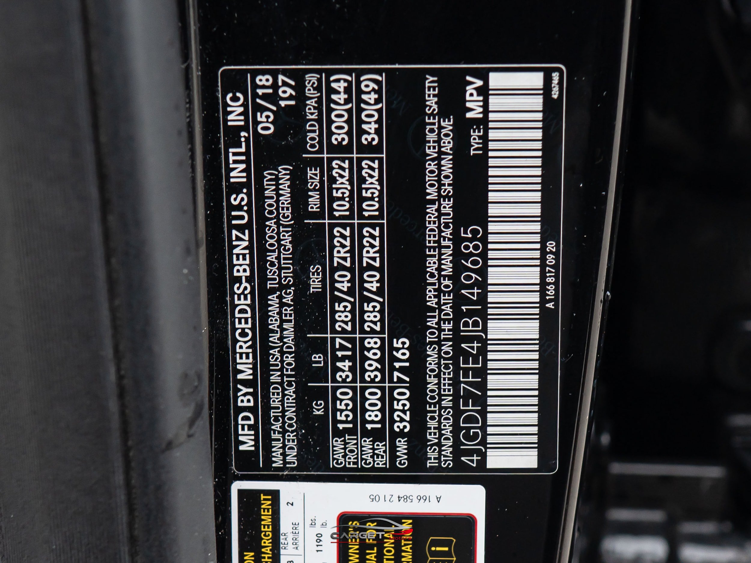 Used 2018 Mercedes-Benz GLS 63 AMG 4MATIC image 47