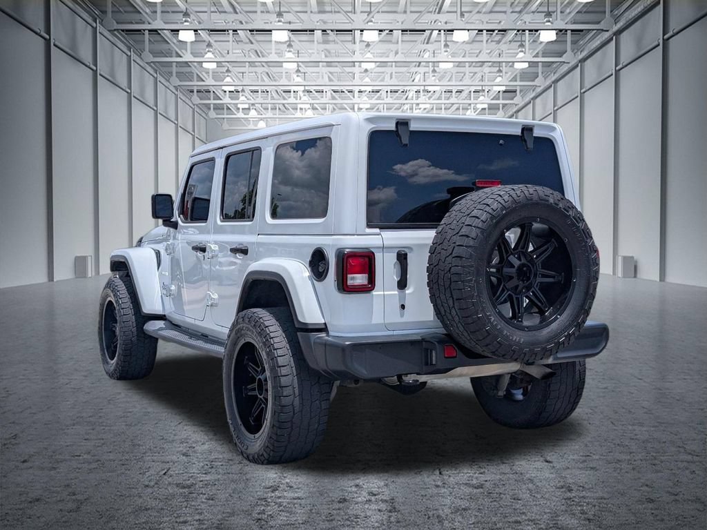 Used 2019 Jeep Wrangler Unlimited Sahara w/ Uconnect 4C Nav & Sound Group AWD/4WD image 10