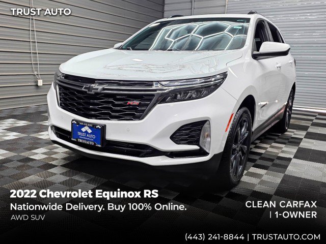 Used 2022 Chevrolet Equinox RS