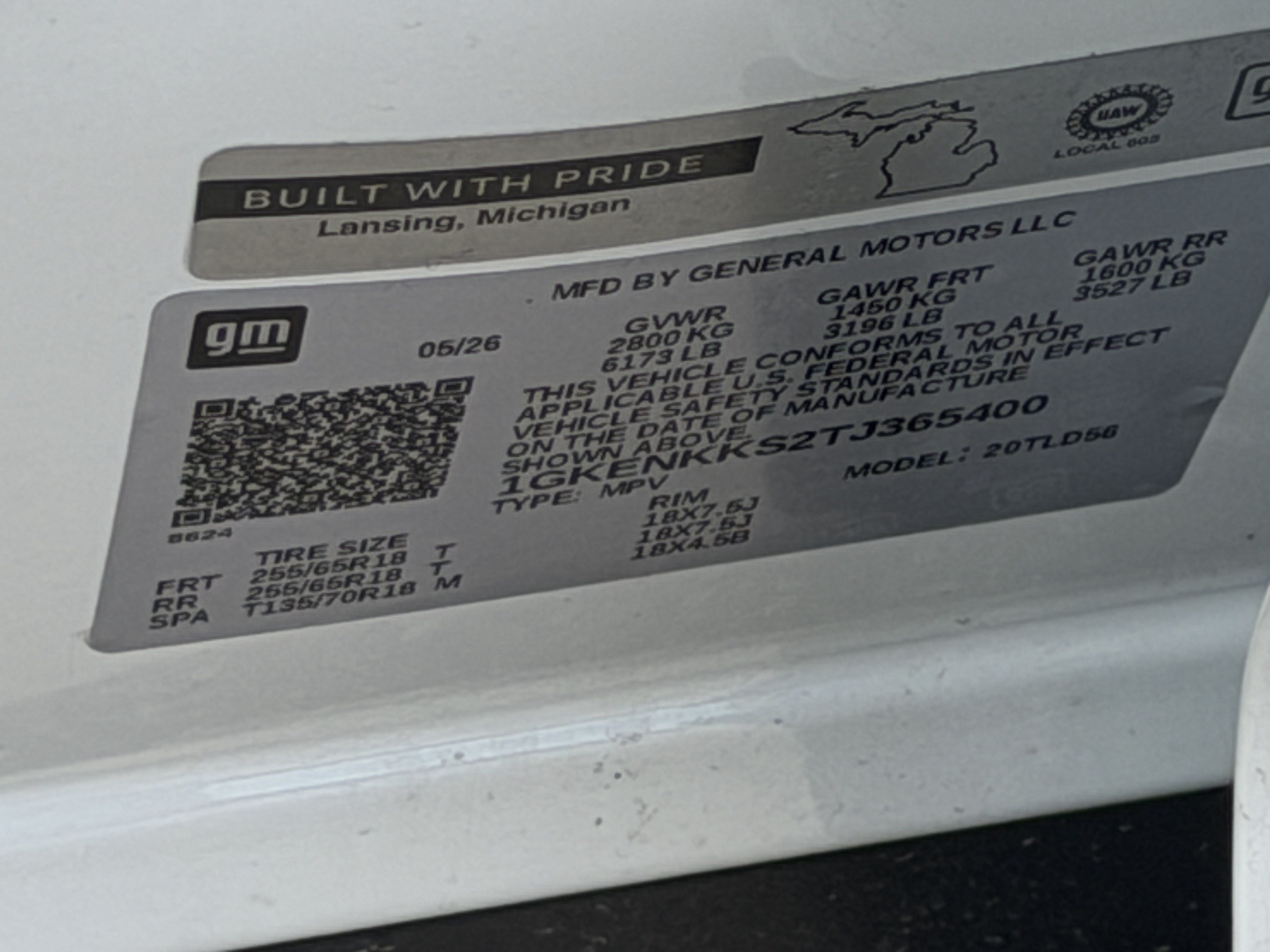 New 2026 GMC Acadia Elevation w/ LPO, Floor Liner Package FWD image 22