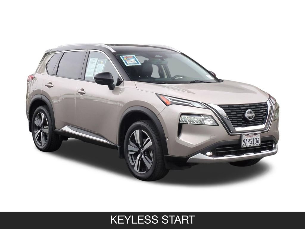 Used 2022 Nissan Rogue Platinum w/ Head-Up Display Package FWD image 2