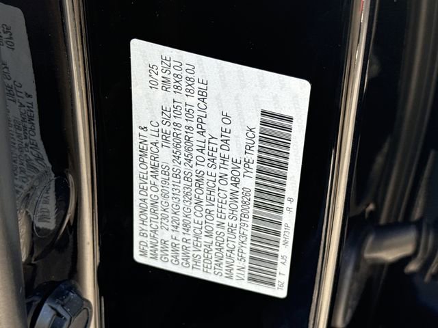 New 2026 Honda Ridgeline TrailSport+ image 35