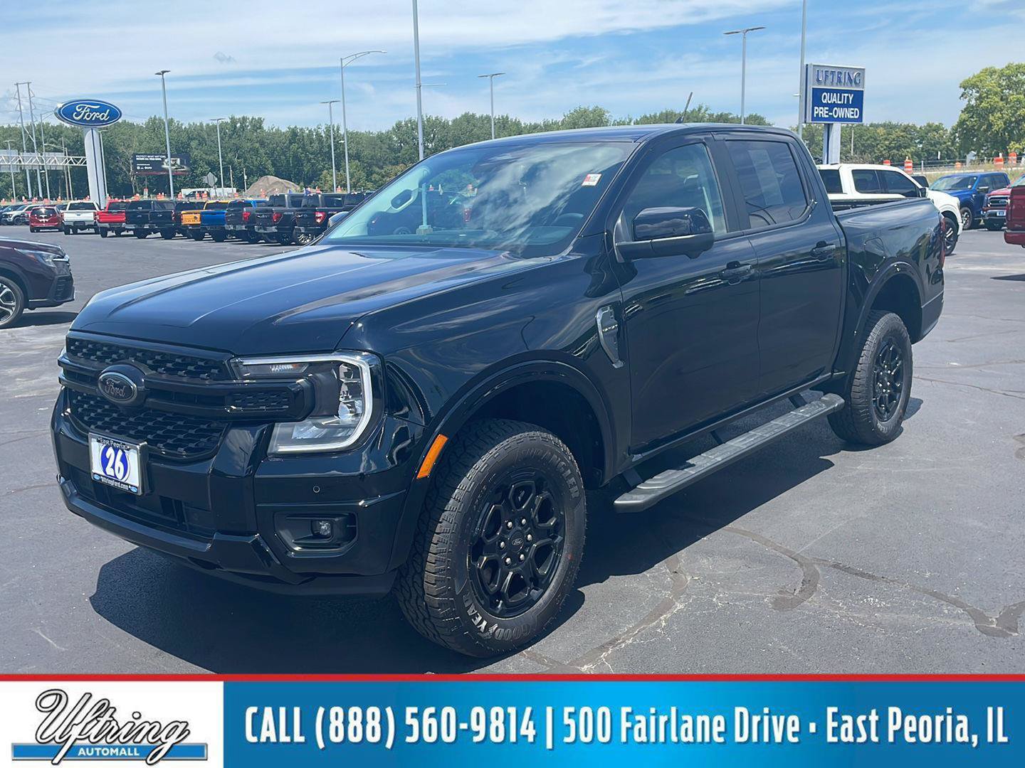 Used 2026 Ford Ranger Lariat w/ Black Appearance Package
