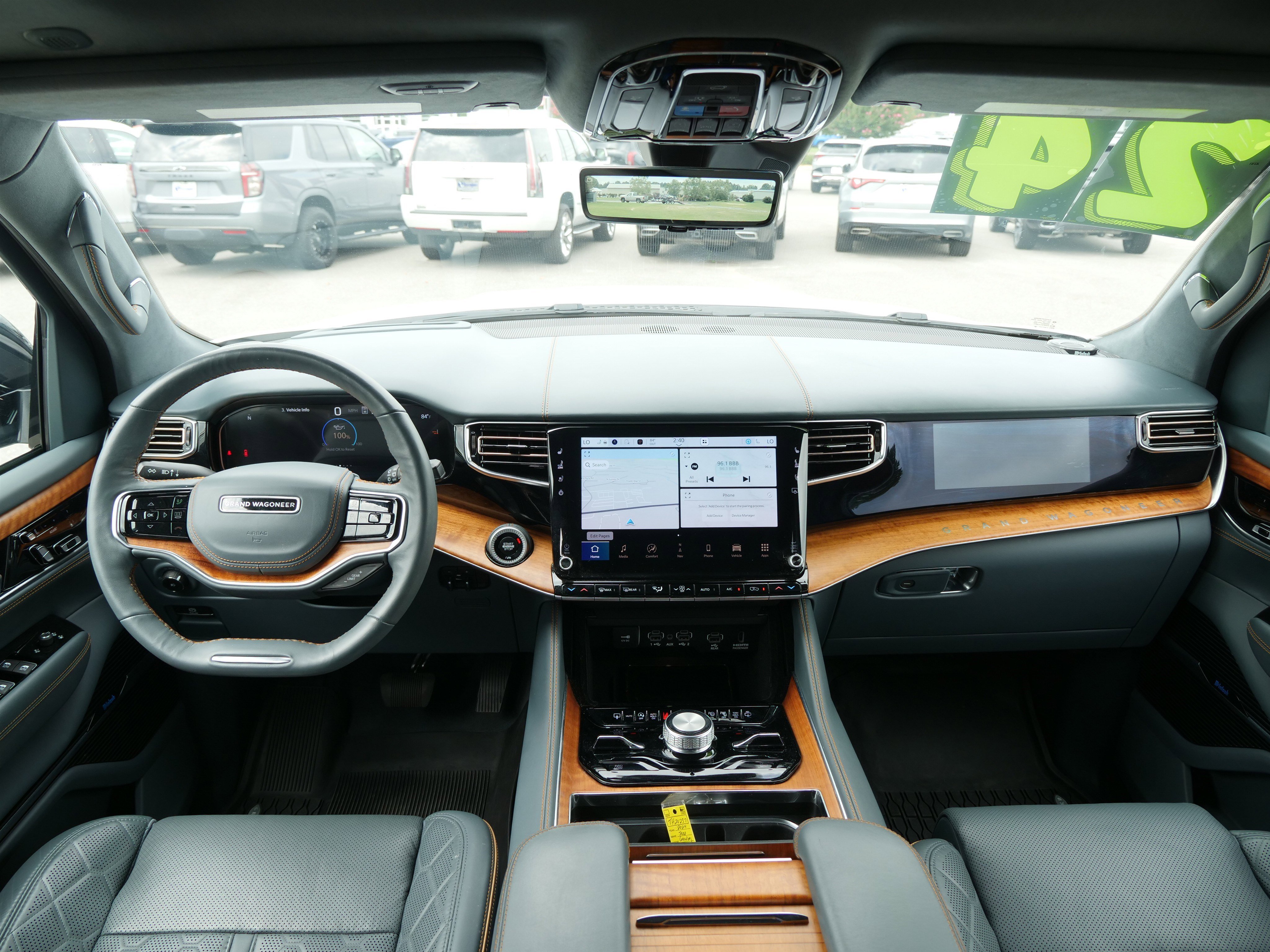 Used 2024 Jeep Grand Wagoneer L Series III w/ Rear Seat Video Group 1 image 19