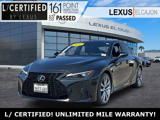 Certified 2024 Lexus IS 350 F Sport