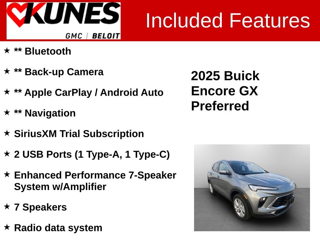 Used 2025 Buick Encore GX Preferred image 2