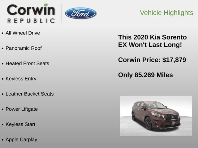 Used 2020 Kia Sorento EX image 6