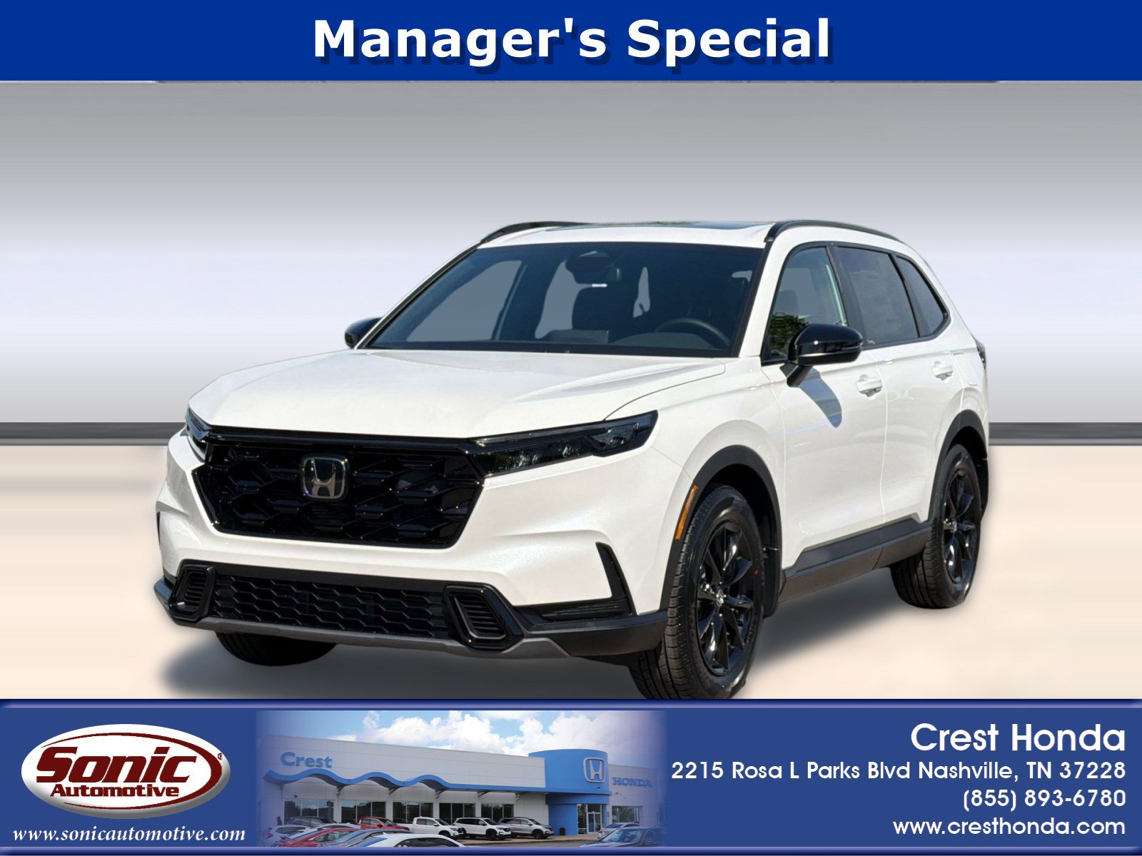 New 2026 Honda CR-V Sport